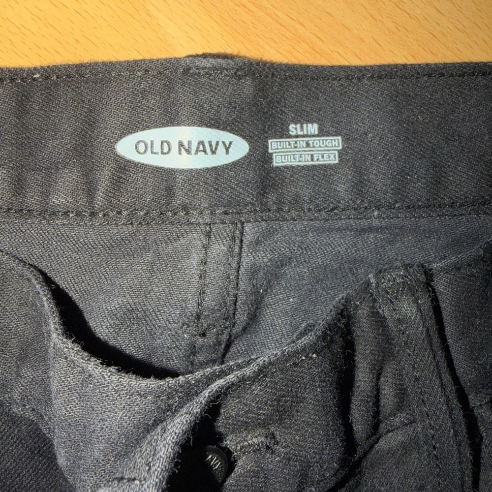 Old Navy Men's Black Slim Jeans